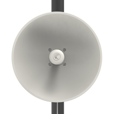 ePMP Force 300-25L para zonas con alta interferencia, hasta 400+ Mbps, 4910 – 6200 MHz, 802.11 AC Wave2, Antena de 25 dB