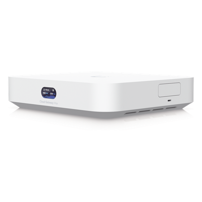 UniFi Cloud Gateway, Router multiWAN para balanceo/failover / Integra UniFi Network para administrar hasta 30 dispositiv