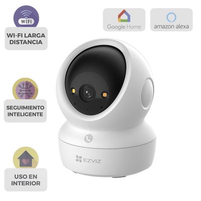 Camara PT 3 Megapíxel / Wi-Fi / Seguimiento Inteligente / Audio de Dos Vías / Notificación Push / Soporta MicroSD Hasta