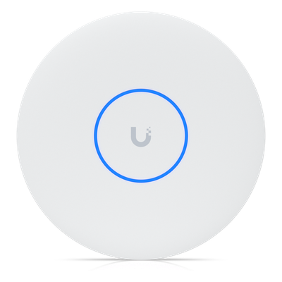 Punto de Acceso UniFi WiFi 7 Tri-banda 2.4/5/6 GHz / MU-MIMO 2×2 en cada banda / 1 puerto RJ45 10 GbE/ hasta 300 disposi