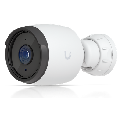 Cámara UniFi Protect G6 Bullet Color Blanco, PoE, 1.8″ 4K, AI Multi-TOPS, Visión Nocturna IR 30m, Protección IP66, Recon