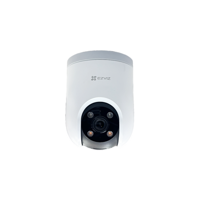 Camara PT WiFi / 8Megapixel / Cobertura 360° / Detección humana / Seguimiento Inteligente / Sirena / Luz Parpadeante / C