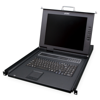 17″ 8-Port Combo VGA LCD IP KVM Switch