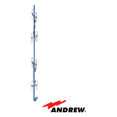 Antena base de 8 Dipolos, 450 – 470 MHz, resistente a humedad y diseño robusto