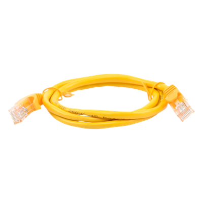 Cable de parcheo UTP Cat5e – 1 m – amarillo