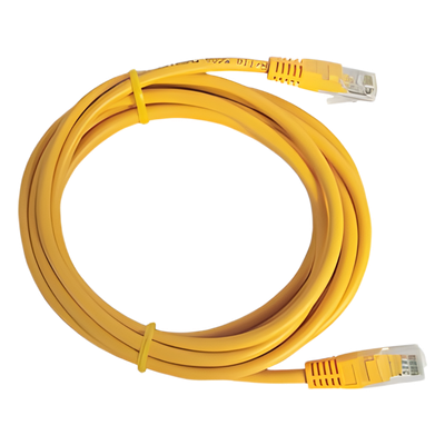 Cable de Parcheo UTP Cat5e – 2.0m. – Amarillo