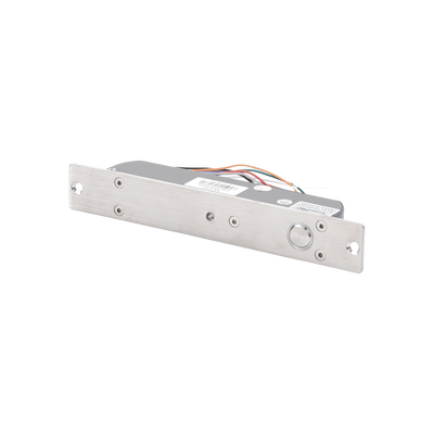 Cerradura de Perno 2000 kg de sujeción/ Abierta en caso de falla Eléctrica (Fail Safe)/ Con temporizador y Sensor de pue