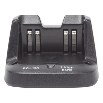 Cargador rápido para baterías de Li-Ion BP-265. Para radios ICOM ICF3003 / 4003, IC-F3103 D/4103 D