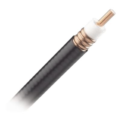 Cable coaxial HELIAX 7/8″, cobre corrugado, blindado, 50 Ohms