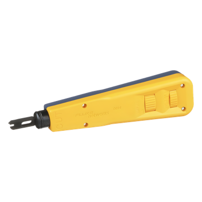 Herramienta de Impacto, con Cuchilla para Terminación de Conectores 110 IDC, Color Amarillo – Fluke Networks