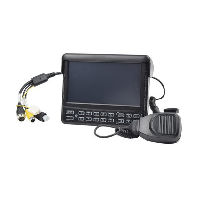 Panel de Control Dáctilar Multifuncional con Monitor de 7″ / Soporta Audio de Dos Vías / Compatible con DVR´s Móviles XM