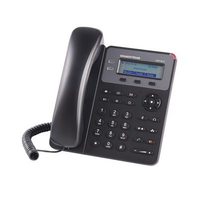 Teléfono IP SMB de 2 Líneas, 1 Cuenta SIP con 3 teclas de función programables y conferencia de 3 vías. 5VCD