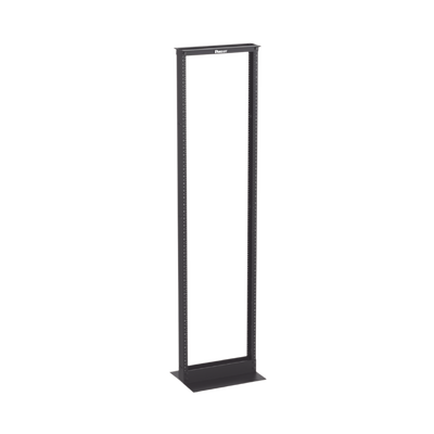 Rack de Dos Postes Estándar de 19 in, Rieles Numerados y Roscados #12-24, Fabricado en Aluminio, 45 Unidades de Rack, Co