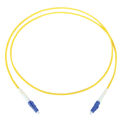 Jumper de Fibra Óptica Monomodo LC/LC Simplex de 1 metro