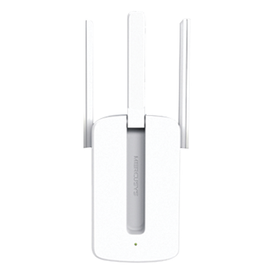 Repetidor / Extensor de Cobertura WiFi N, 300 Mbps, 2.4 GHz y 3 antenas externas.