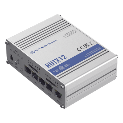 Router Industrial LTE (4.5G) cat 6, Doble Modem y doble SIM, GNSS, carcasa industrial