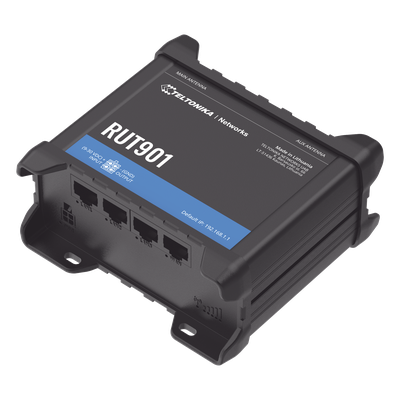 Router LTE dual SIM, 4 puertos Ethernet, conectorizado, Bandas B1, B2, B3, B4, B5, B7, B8, B28, B66