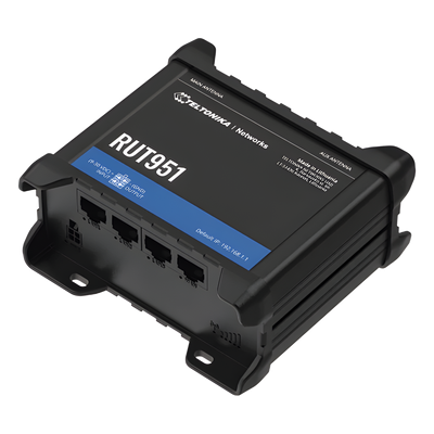 Router LTE dual SIM, 4 puertos Ethernet, conectorizado, Bandas B1, B2, B3, B4, B5, B7, B8, B28