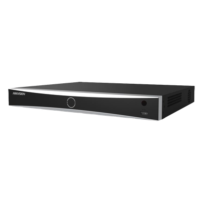NVR 12 Megapixel (4K) / 8 canales IP / 8 Puertos PoE+ / AcuSense (Evita Falsas Alarmas) / Reconocimiento Facial / 2 Bahí