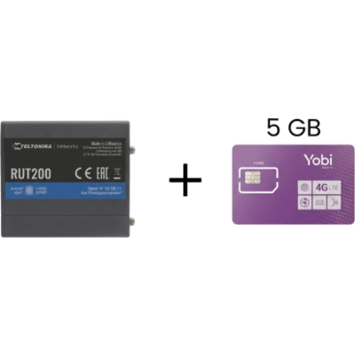 Router Celular Industrial / 4G LTE Cat 4 150 Mbps / Wi-Fi 2.4 GHz / Operación -40°C a 75°C / 2 Puertos Ethernet / Gestió