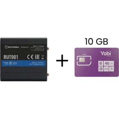 Router Industrial 4G LTE / Cat 4 150 Mbps / Wi-Fi 2.4 GHz / 4 Puertos Ethernet / Operación -40°C a 75°C (-40°F a 167°F)